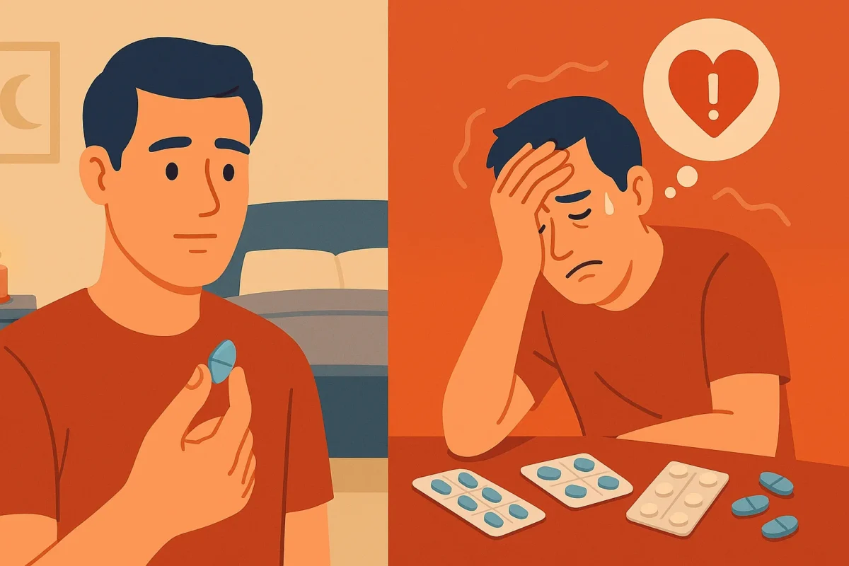 Kun je teveel Kamagra gebruiken