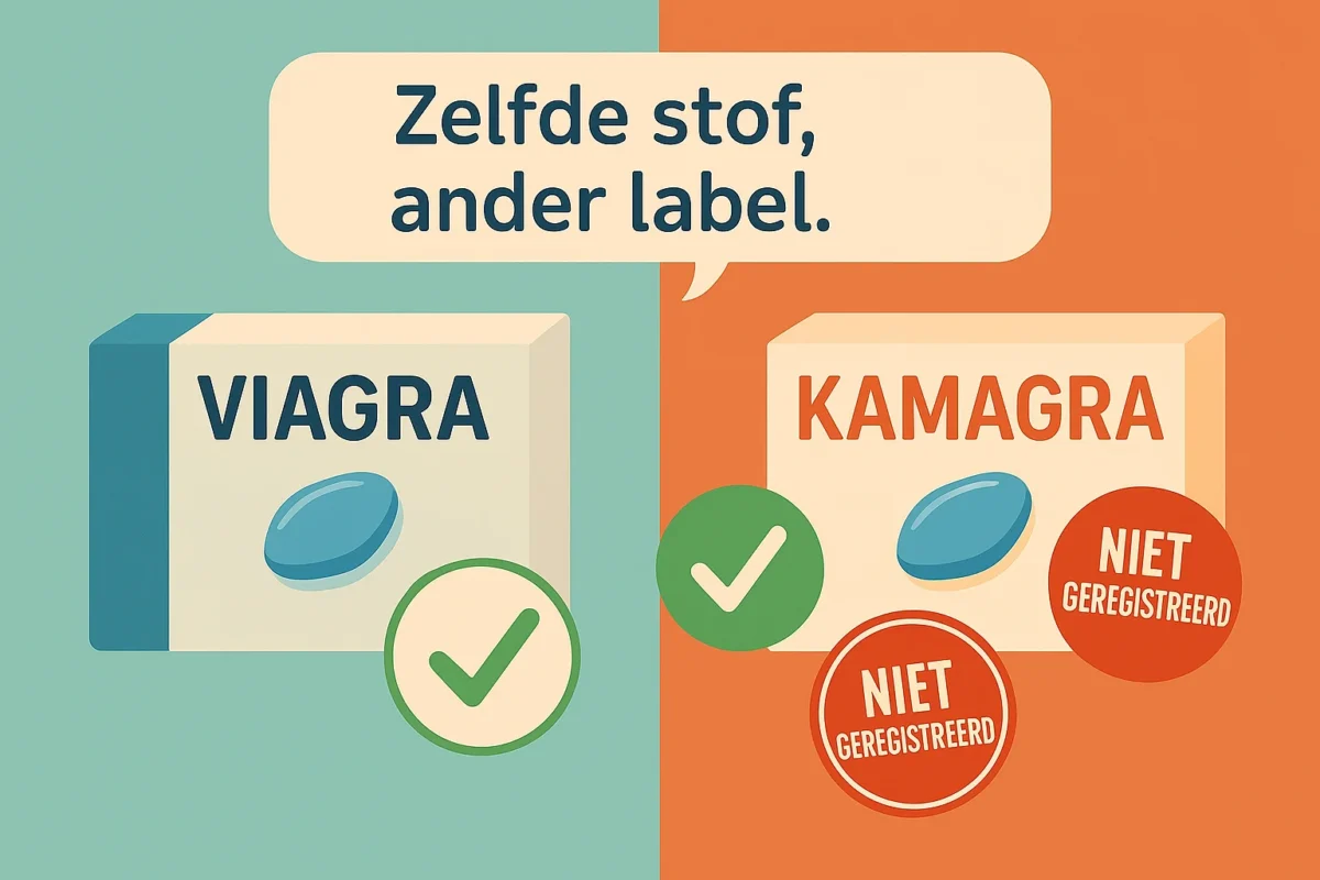 Kamagra niet geregistreerd