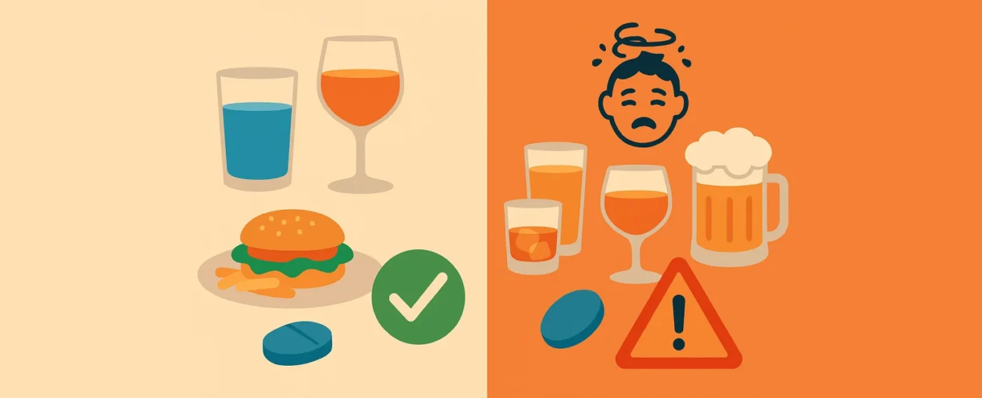 alcohol in combinatie met sildenafil
