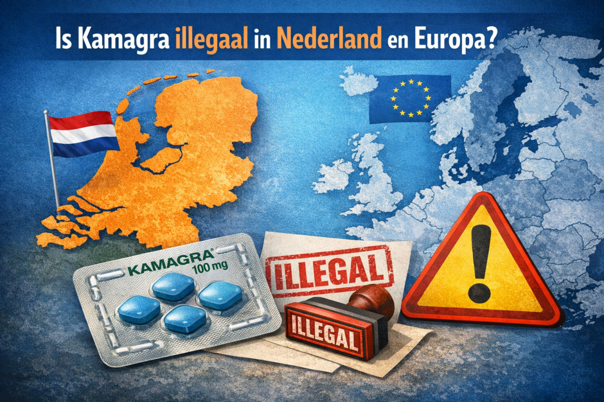 Is Kamagra illegaal in Nederland en Europa