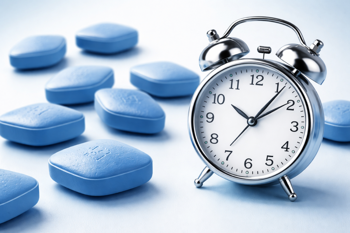 Hoe lang werkt Kamagra en Viagra in het lichaam?